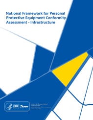 Cover page for publication 2018-102, National Framework for Personal Protective Equipment Conformity Assessment - Infrastructure