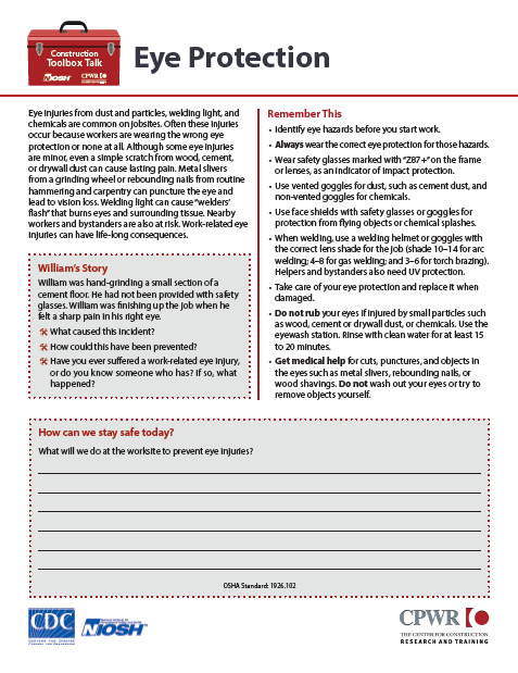 Equipment Safety: Maintenance	2022-135