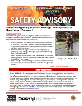 Cover Image for the 2022-155 Safety Advisory: Understanding Multi-gas Monitor Readings – The Importance of Knowing Your Equipment
