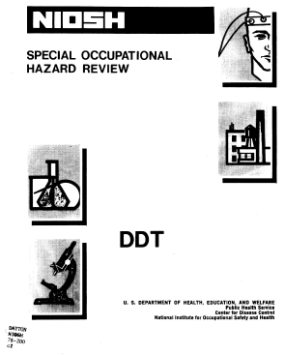 thumbnail image of NIOSH Special Occupational Hazard Review: DDT pdf