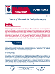cover page - Control of Nitrous Oxide During Cryosurgery