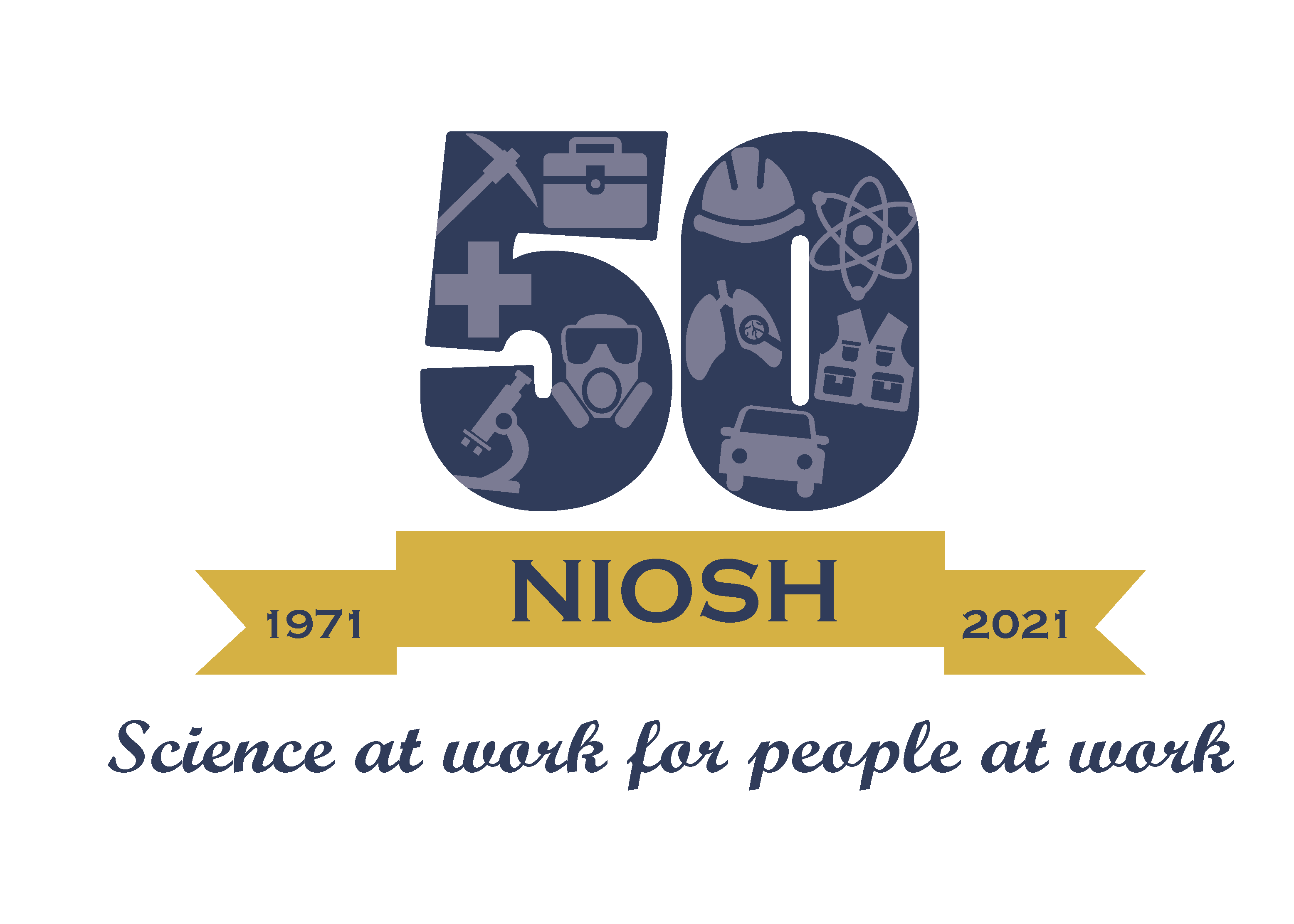 NIOSH 50th logo