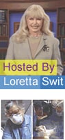 Loretta Swit and Workers with respirators