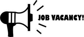 job vacancy megaphone