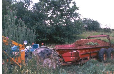 Figure 1.  Police photograph of the tractor