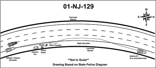 Figure 1: Diagram of Incident Site