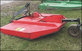 tractor similar to the one used by the rancher