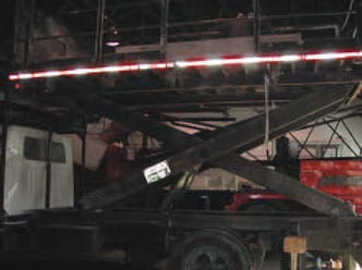 Figure 2.  Truck bed in raised position.