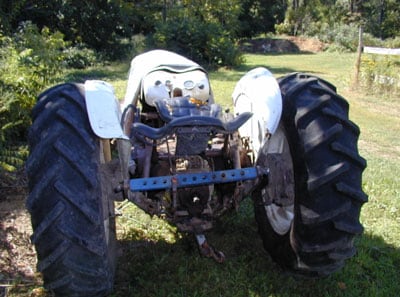 Photo 1. Actual tractor involved in the incident.