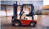 Forklift used on the day of the incident.