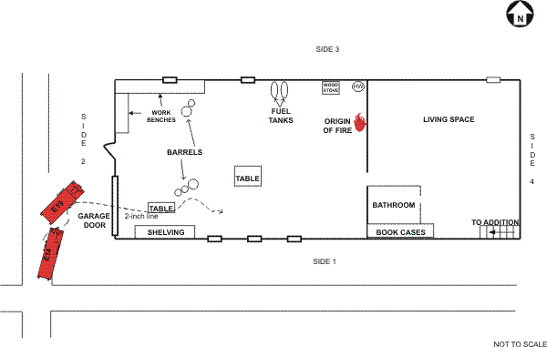 Mobile Home, Basement Floor Layout