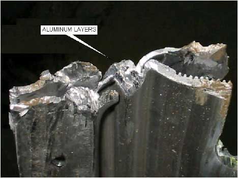Photo 4. Reinforced Aluminum