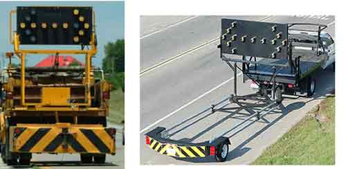 2 truck mounted attenuators