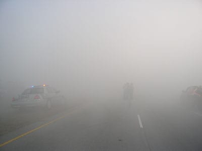 smokey road conditions