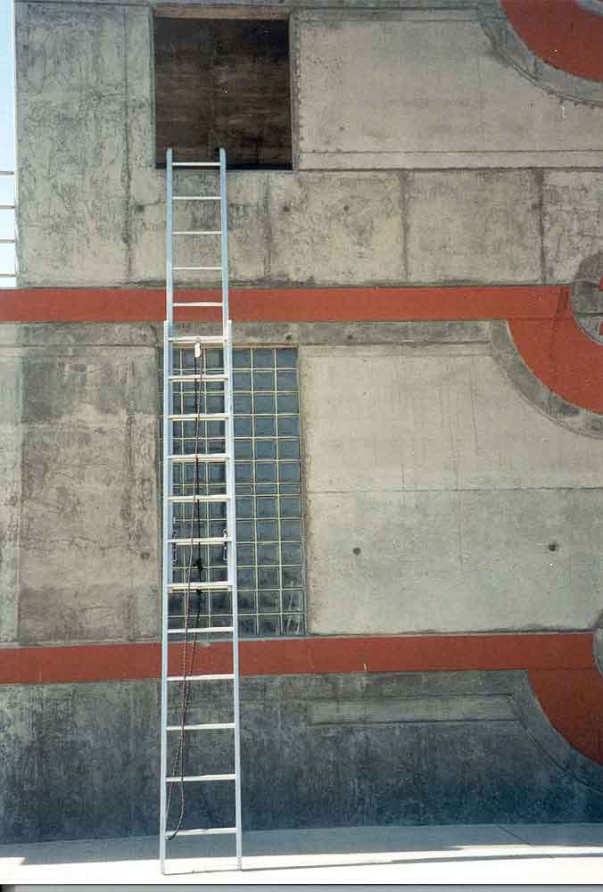 Twenty-four-foot Aluminum Extension Ladder