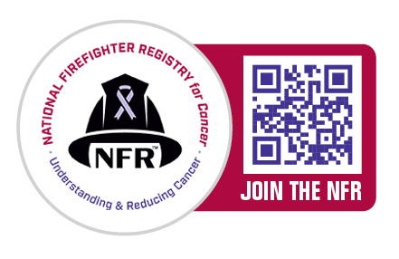 Fire Fighter Qr Code Sticker Communication Materials - National Firefighter Registry | NIOSH | CDC