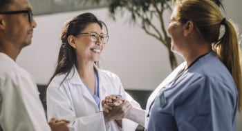 Healthcare Professionals in Conversation