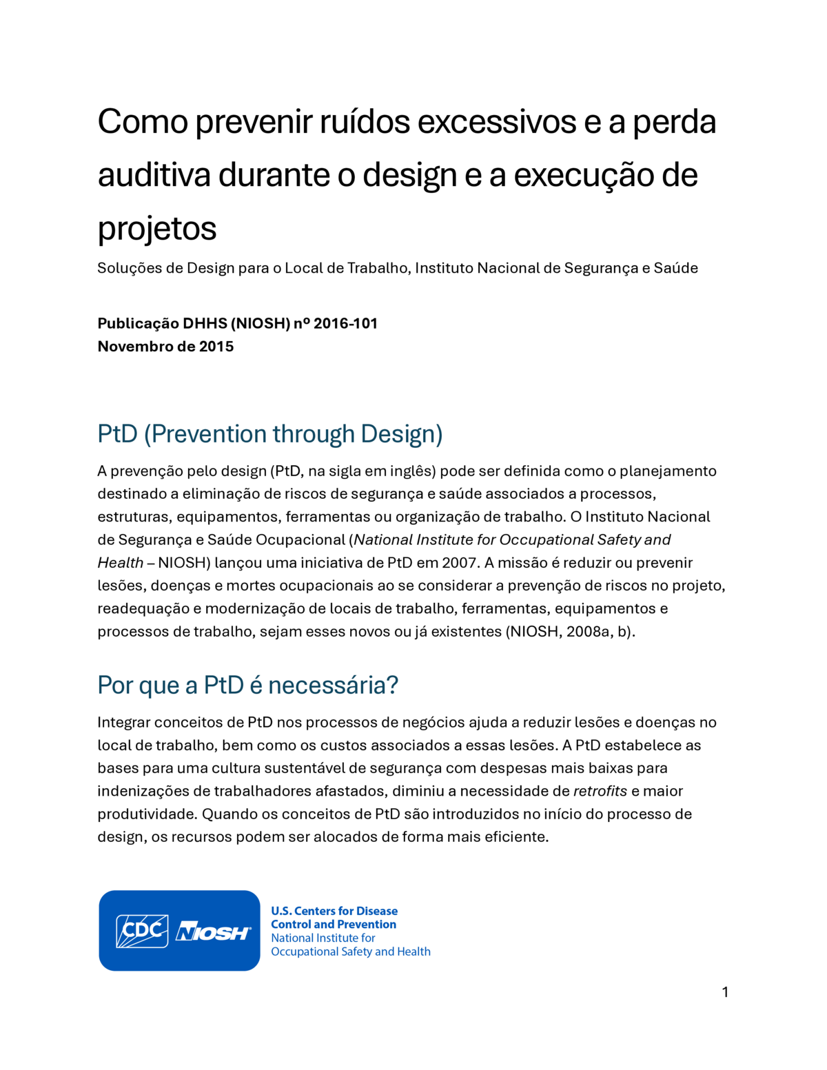 Como prevenir ru&iacute;dos excessivos e a perda auditiva durante o design e a execu&ccedil;&atilde;o de projetos