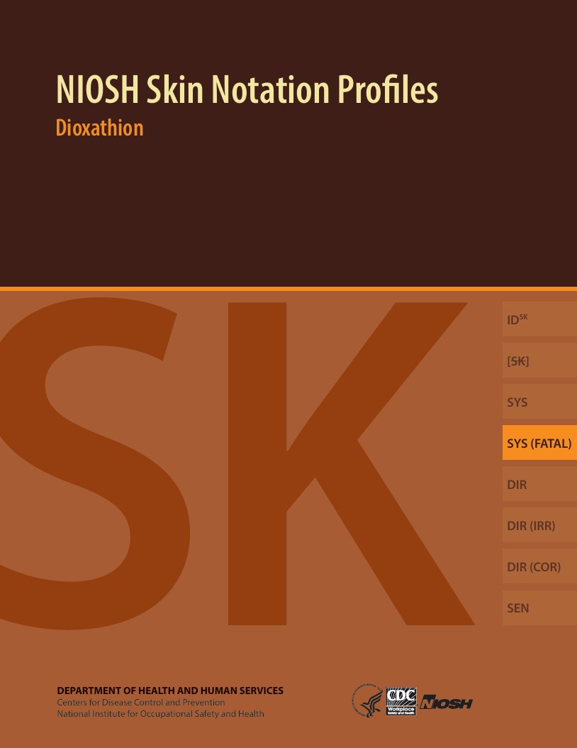 NIOSH Skin Notation Profiles: Dioxathion