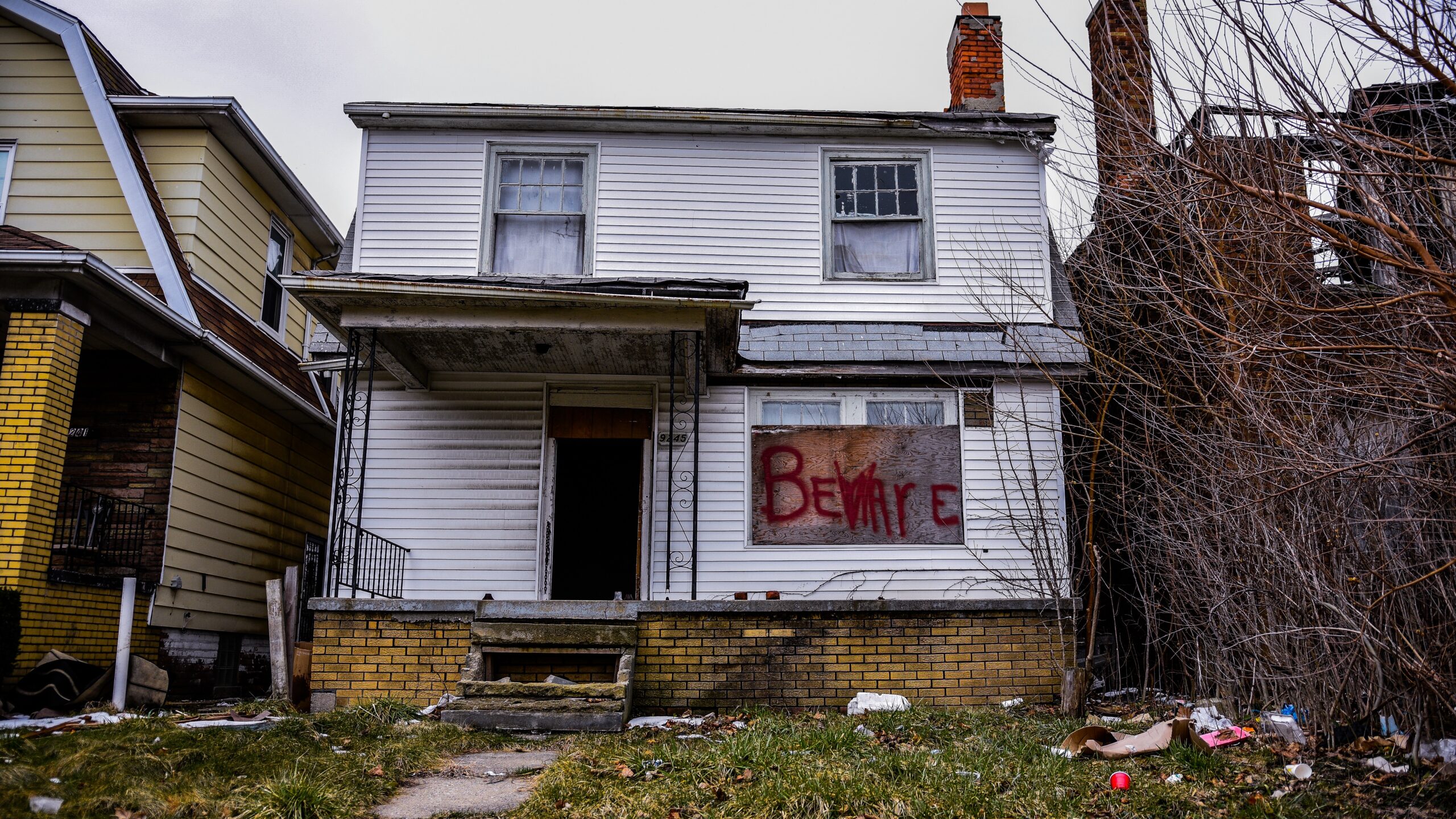 An abandoned house