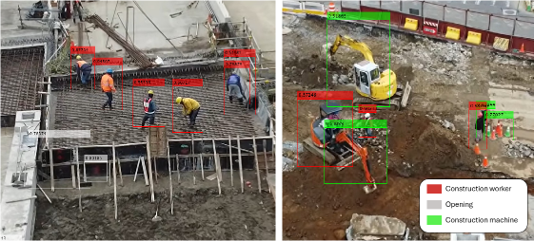 Aerial footage of Bridge construction project illustrating how emerging automation can be used for risk reduction.