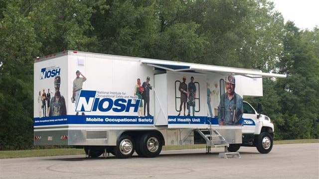 The NIOSH mobile screening unit.