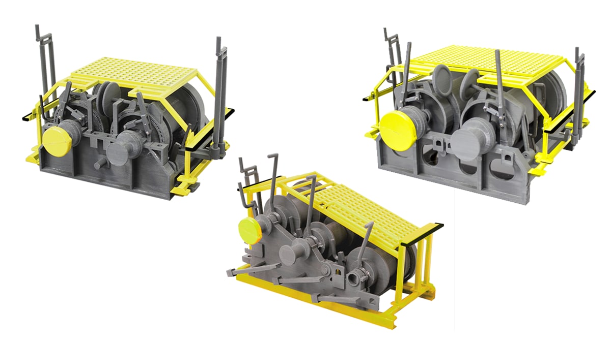 NIOSH engineers created prototype guarding for three commonly-used winches. Photo by NIOSH