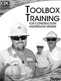 Image of publication Toolbox Training For Construction Aggregate Miners