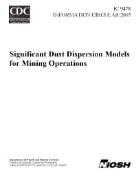 Image of publication Significant Dust Dispersion Models for Mining Operations