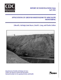 Image of publication Applications of Ground-Based Radar to Mine Slope Monitoring
