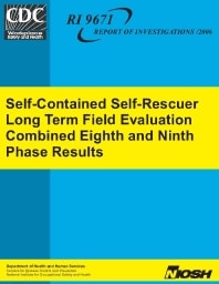 Image of publication Self-Contained Self-Rescuer Long Term Field Evaluation: Combined Eighth and Ninth Phase Results