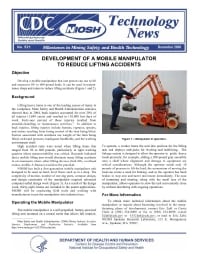 Image of publication Technology News 521 - Development of a Mobile Manipulator to Reduce Lifting Accidents
