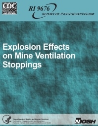 Image of publication Explosion Effects on Mine Ventilation Stoppings