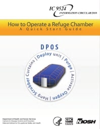 Image of publication How to Operate a Refuge Chamber: A Quick Start Guide