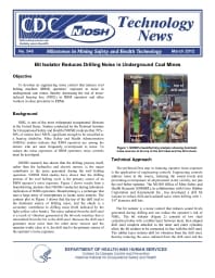 Image of publication Technology News 548 - Bit Isolator Reduces Drilling Noise in Underground Coal Mines