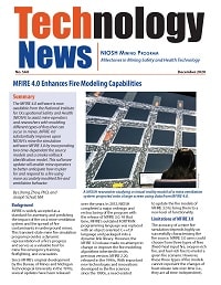 First page of Technology News 564 - MFIRE 4.0 Enhances Fire Modeling Capabilities