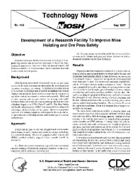 Image of publication Technology News 458 - Development of a Research Facility to Improve Mine Hoisting and Ore Pass Safety