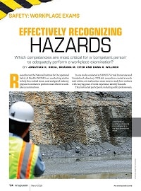 First page of Effectively Recognizing Hazards