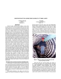 Image of publication Investigation of the Jacking Force Capability of Tunnel Liners