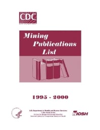 Image of publication Mining Publications List: 1995 - 2000