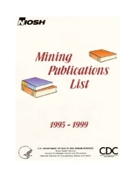 Image of publication Mining Publications List: 1995 - 1999