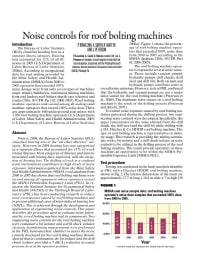 Image of publication Noise Controls For Roof Bolting Machines