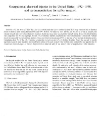Image of publication Occupational Electrical Injuries in the United States, 1992-1998, and Recommendations for Safety Research
