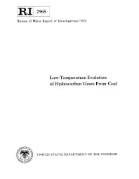 Image of publication Low-Temperature Evolution of Hydrocarbon Gases From Coal