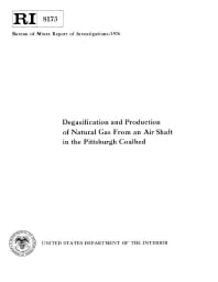 Image of publication Degasification and Production of Natural Gas From an Air Shaft in the Pittsburgh Coalbed