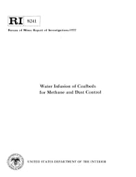Image of publication Water Infusion of Coalbeds for Methane and Dust Control