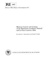Image of publication Methane Content and Geology of the Hartshorne Coalbed in Haskell and Le Flore Counties, Okla.