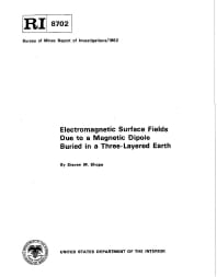 Image of publication Electromagnetic Surface Fields Due to a Magnetic Dipole Buried in a Three-Layered Earth