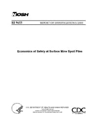 Image of publication Economics of Safety at Surface Mine Spoil Piles