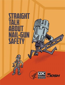 Straight Talk about Nail Gun Safety comic book